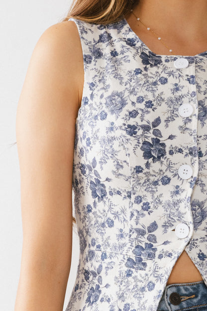 Piper Denim Button Up in Blue FINAL SALE
