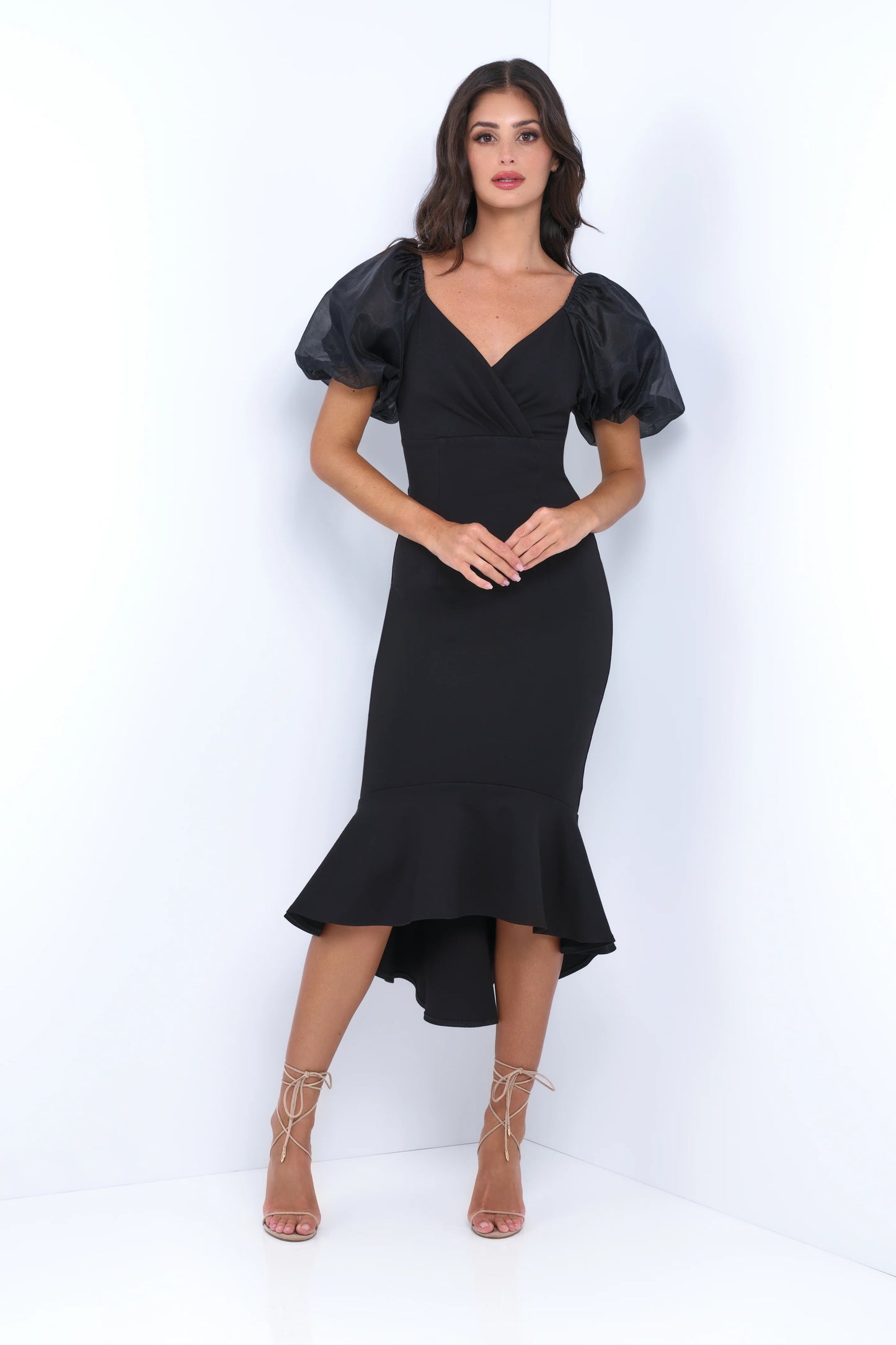 Diana Midi Dress Black