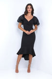 Diana Midi Dress Black