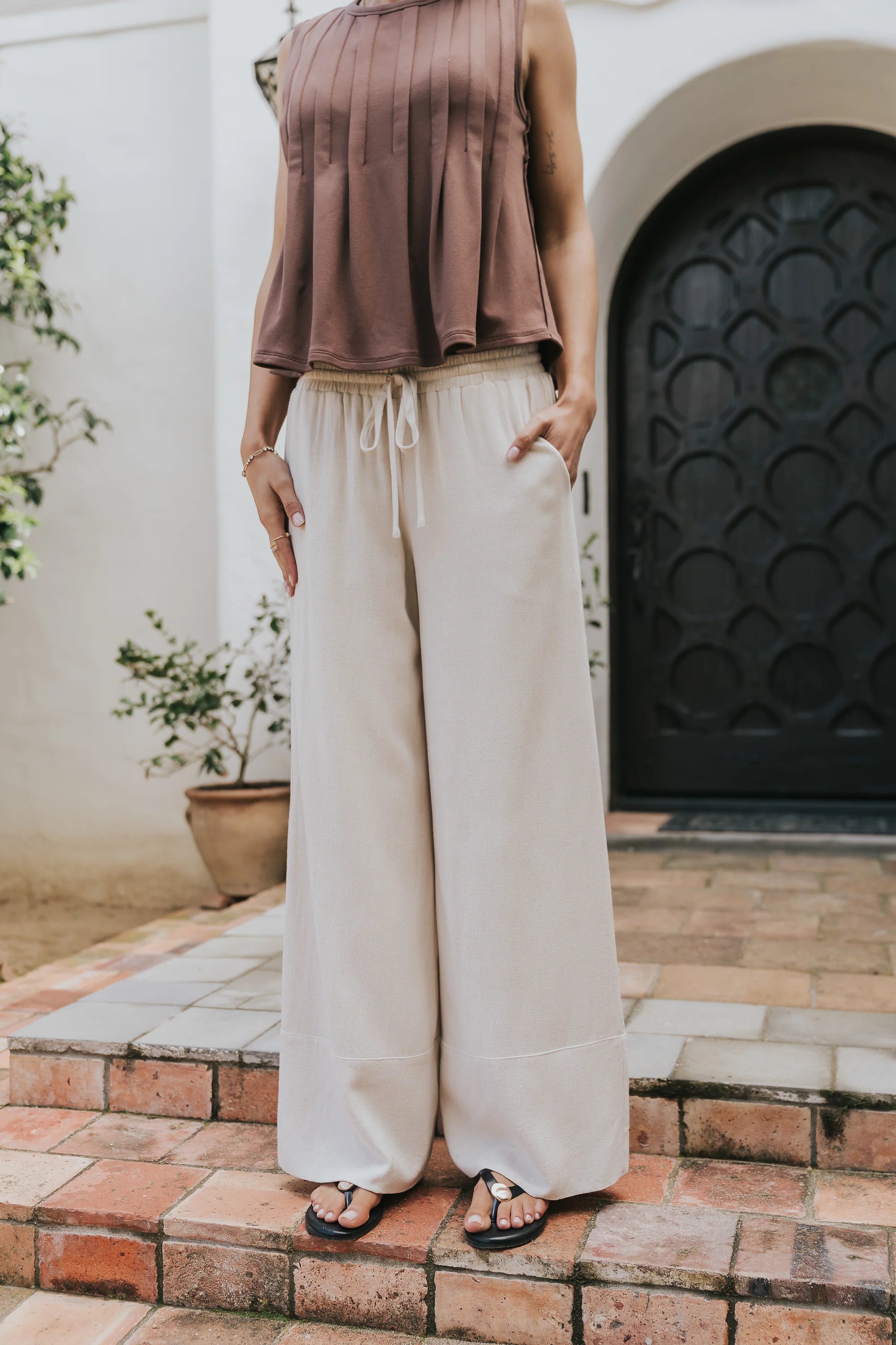 Manny Wide Leg Pants