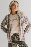 Franky Plaid Flannel Button Up FINAL SALE