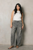 Lisette Barrel Jean in Grey FINAL SALE