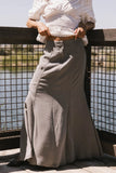 Sunny Maxi Skirt in Grey FINAL SALE