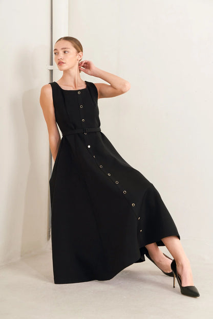 PARIS AFTER DARK MIDI DRESS FINAL SALE