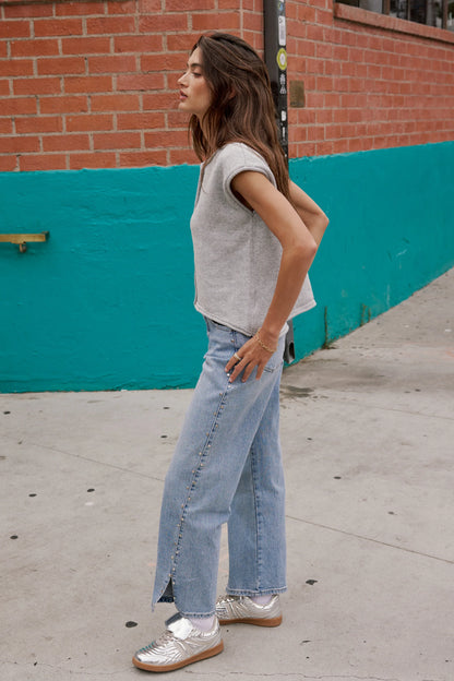 Cleo Studded Wide Leg Jeans FINAL SALE