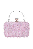 Womens Beaded Sequined Evening Clutch Bags