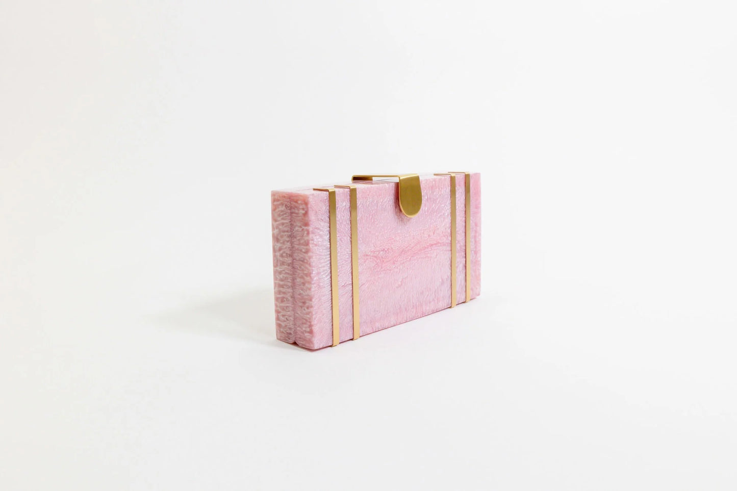 Opulent Clutch Rose Quartz