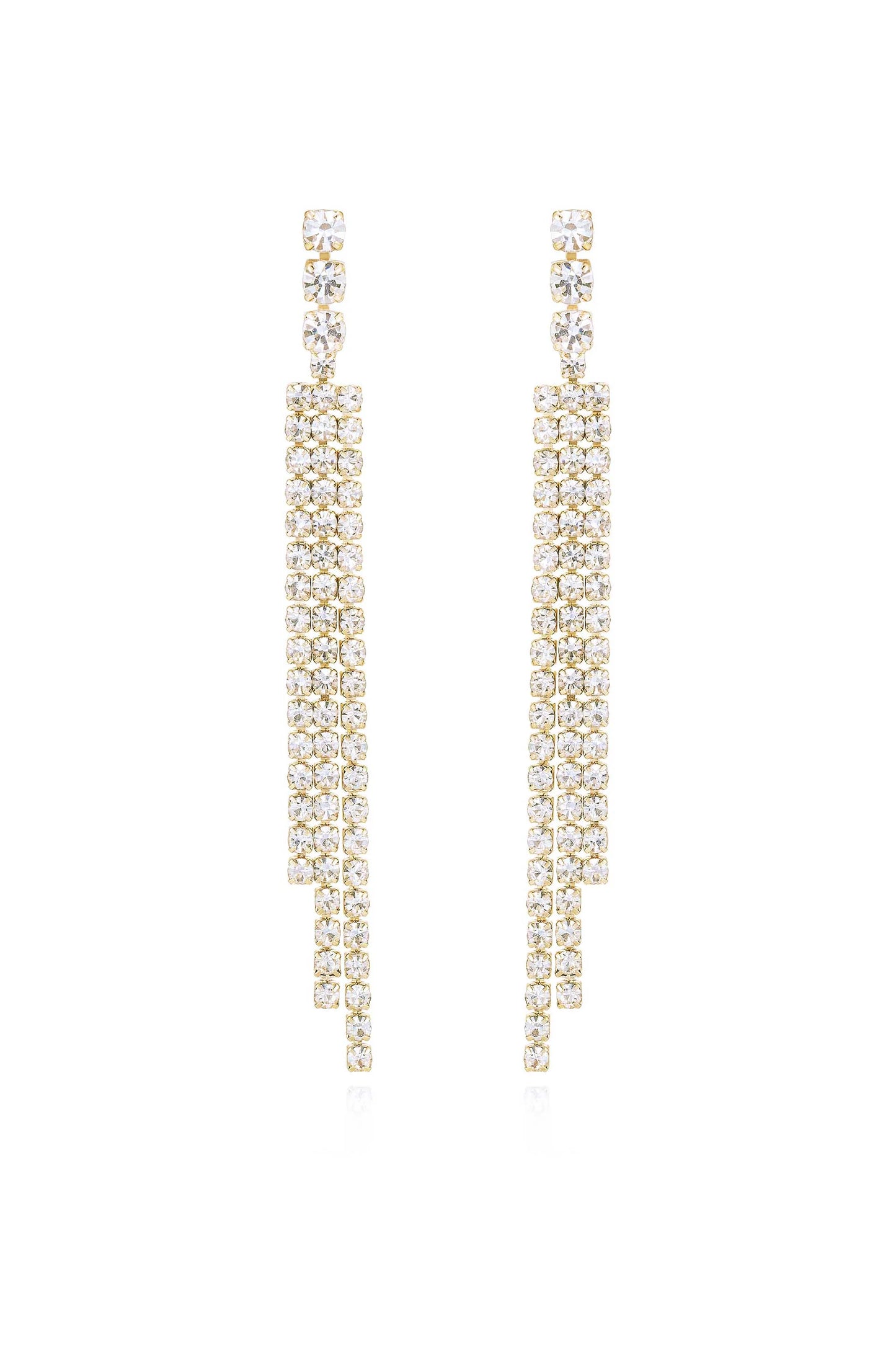 The Moment Crystal Dangle Earrings