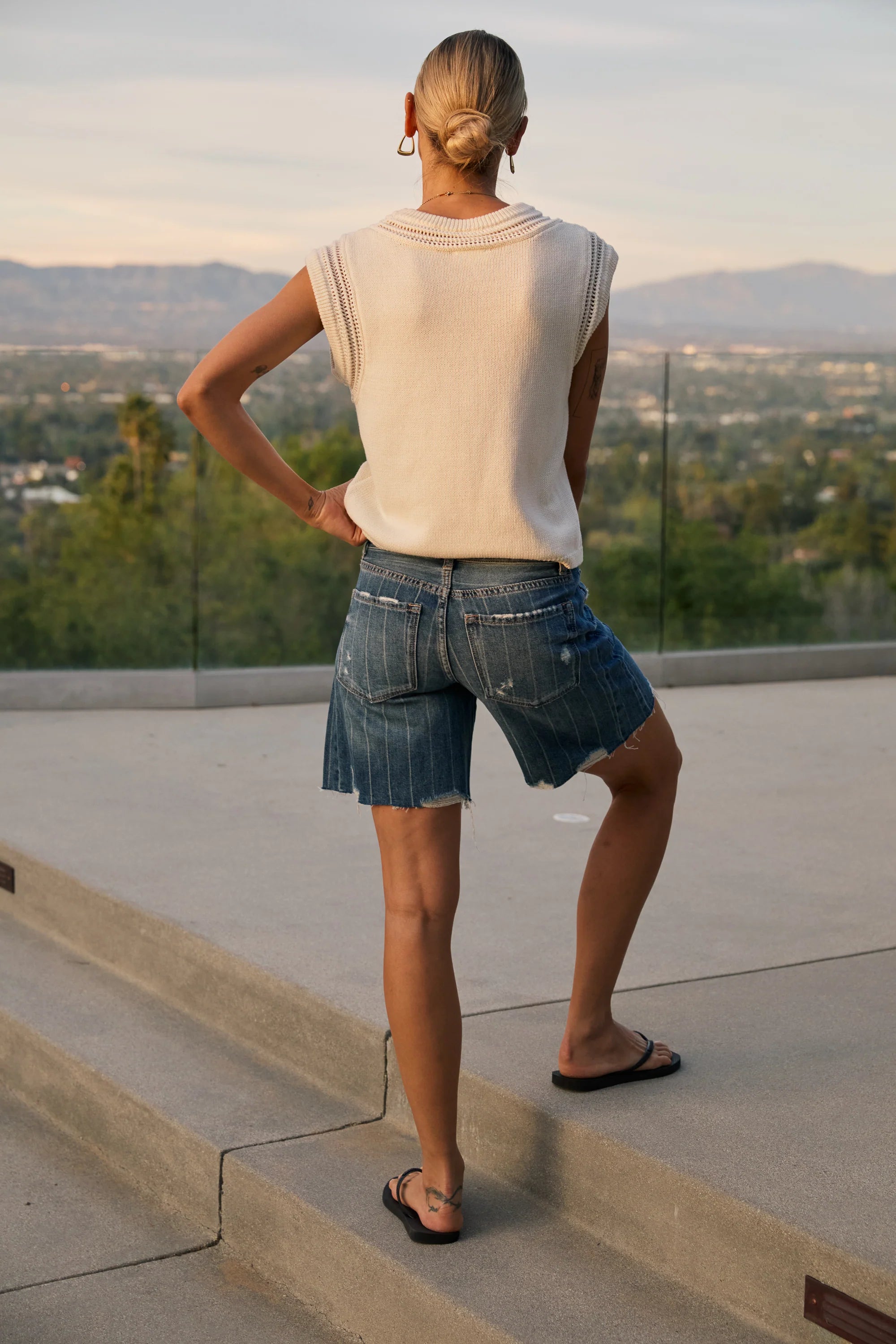 Quincy Denim Shorts