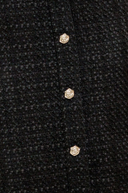 Size Small TWEED NOUVELLE MIDI DRESS FINAL SALE