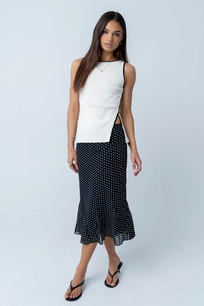 Katia Contrast Tank Top