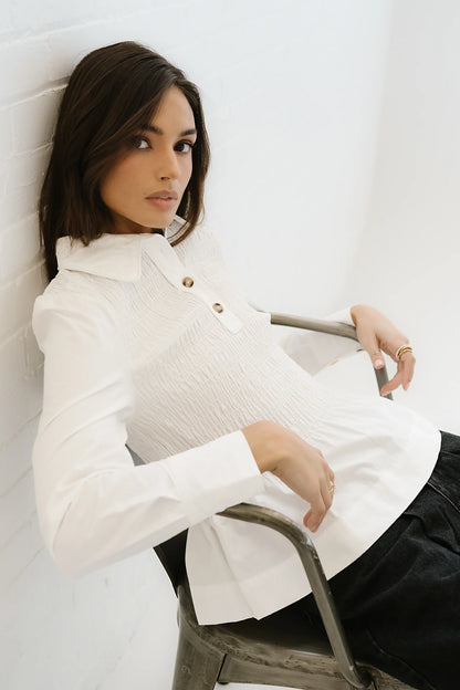 Pauly Smocked Blouse FINAL SALE