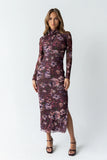 Jovie Floral Mesh Maxi Dress FINAL SALE