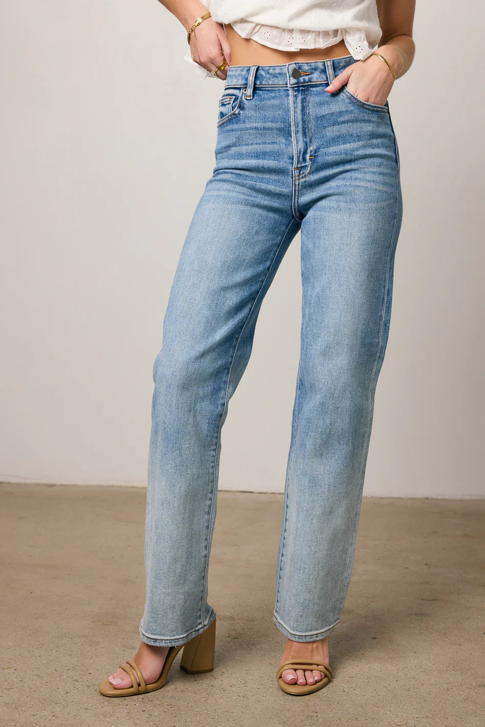 Croft Straight Leg Ombre Jeans FINAL SALE
