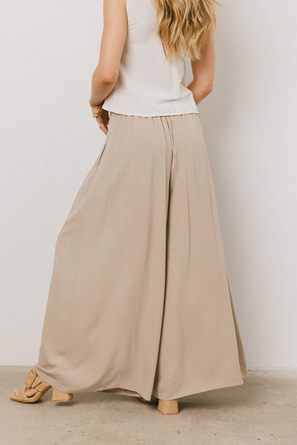 Kiaan Baggy Pants in Tan FINAL SALE