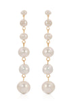Graduating Freshwater Pearl Earrings