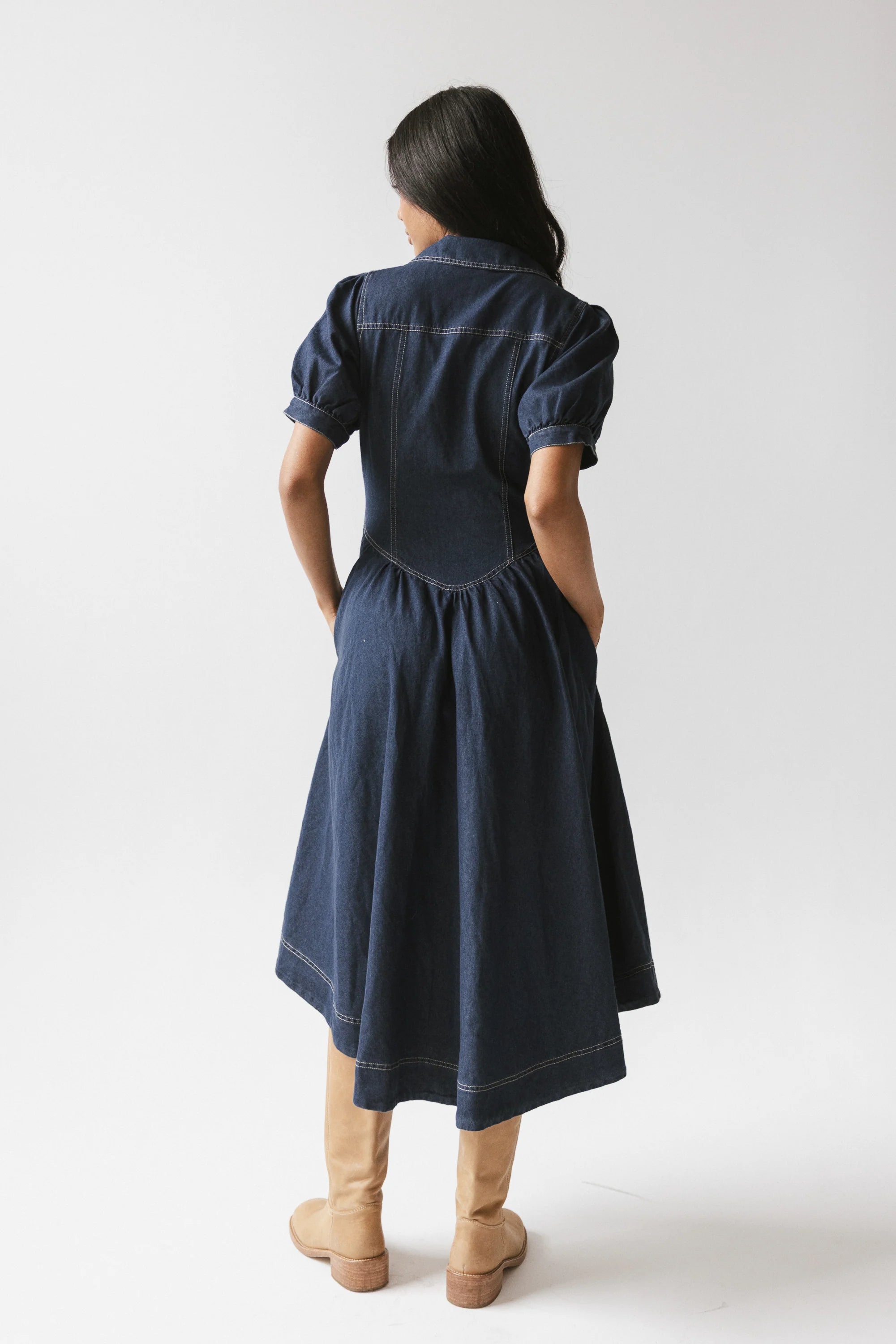 Ivan Denim Midi Dress FINAL SALE