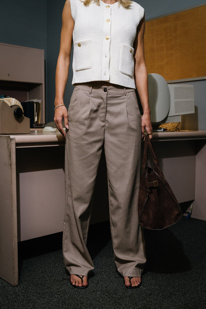 Marcie Houndstooth Pants