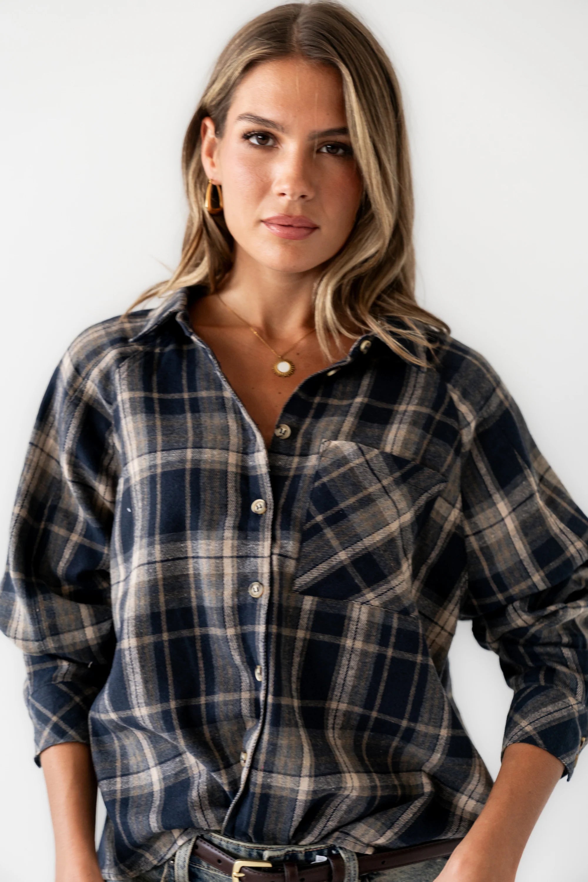 Ramero Oversized Button Up FINAL SALE