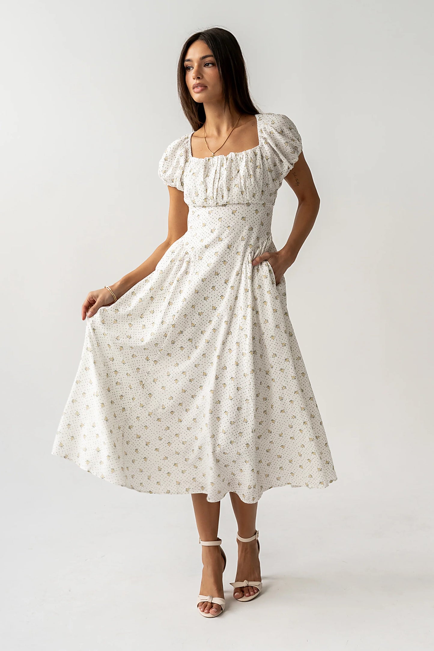 Freda Floral Maxi Dress