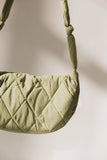 Whimsy Quilted Bag in Sage FINAL SALE