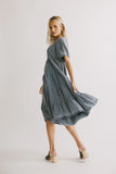 Maribel Denim Midi Dress FINAL SALE