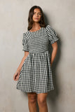 Shailee Smocked Mini Dress FINAL SALE