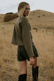 Luka Leopard Mini Skort FINAL SALE