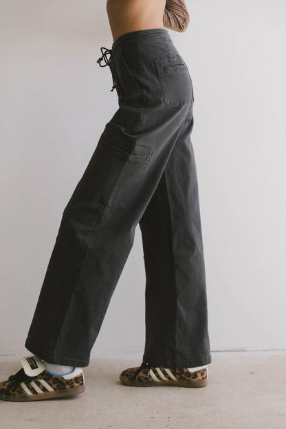 Tandry Cargo Pants in Charcoal