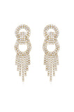 Crystal Gatsby Statement Earrings