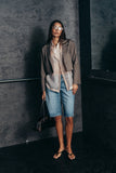 Crystal Cropped Blazer