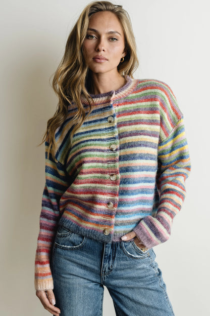 Emmy Knit Cardigan in Multi