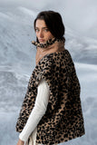 Pennie Leopard Sherpa Vest FINAL SALE