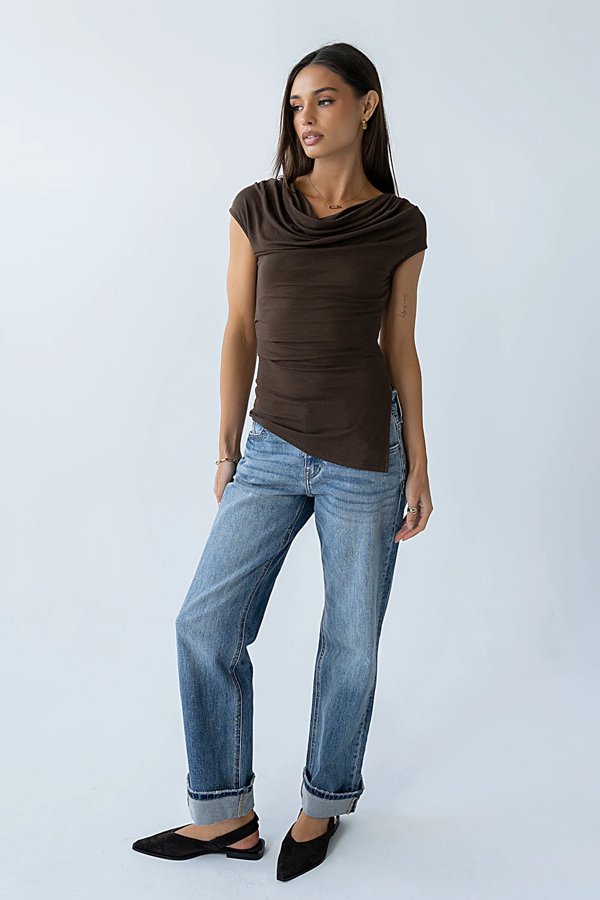 Connie Asymmetrical Top