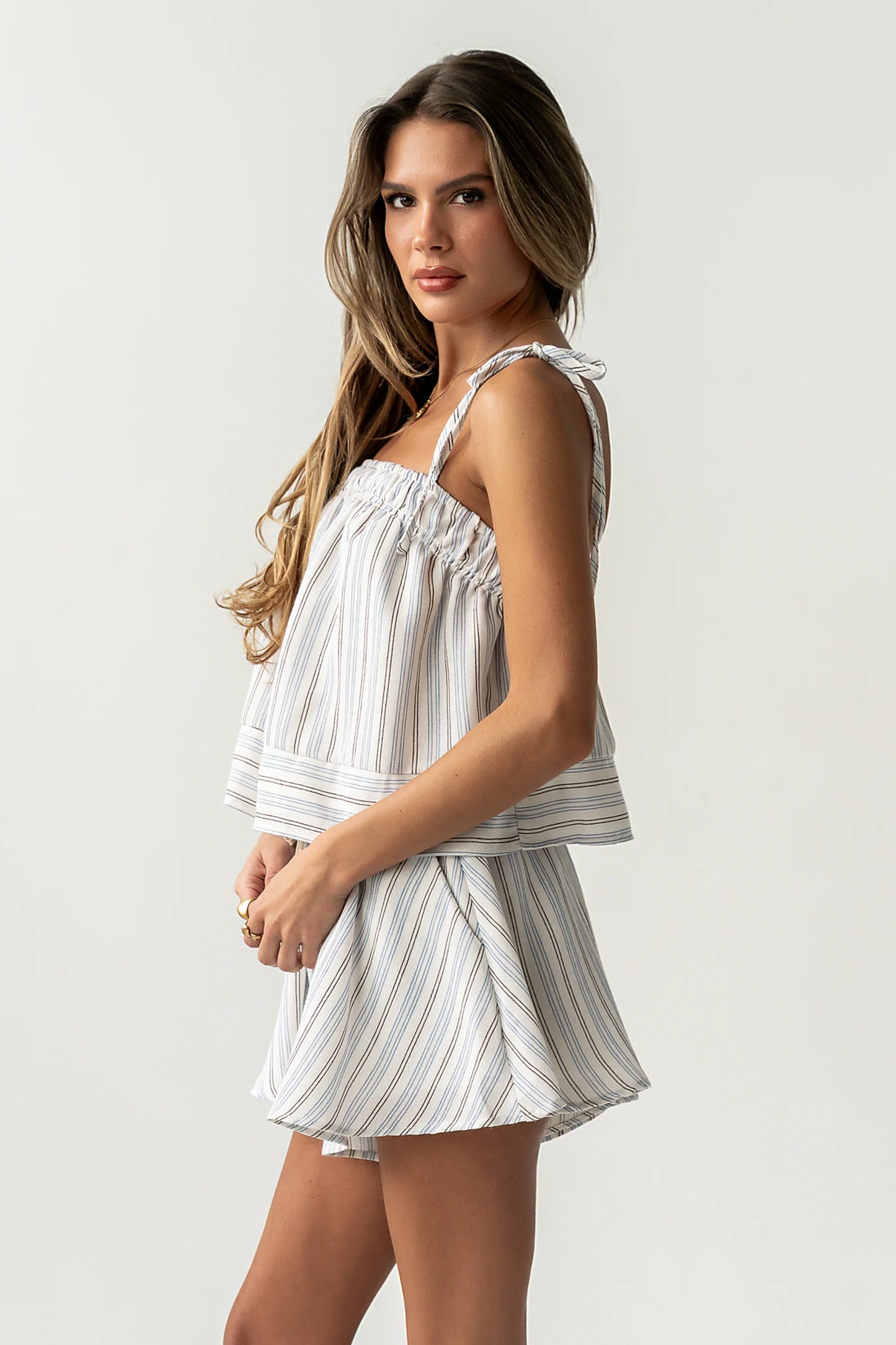 Harlie Striped Shorts