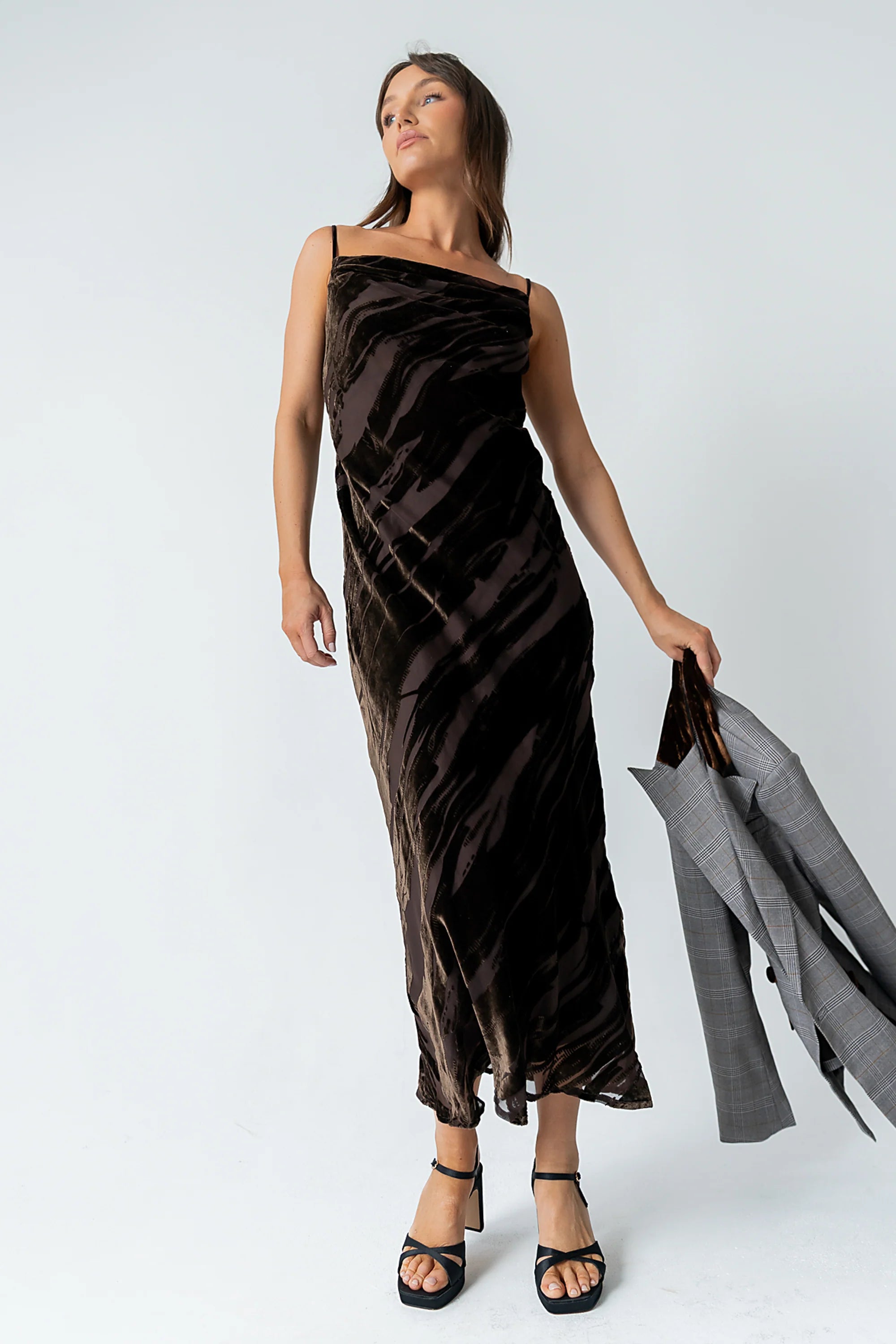 Hayden Velvet Maxi Dress