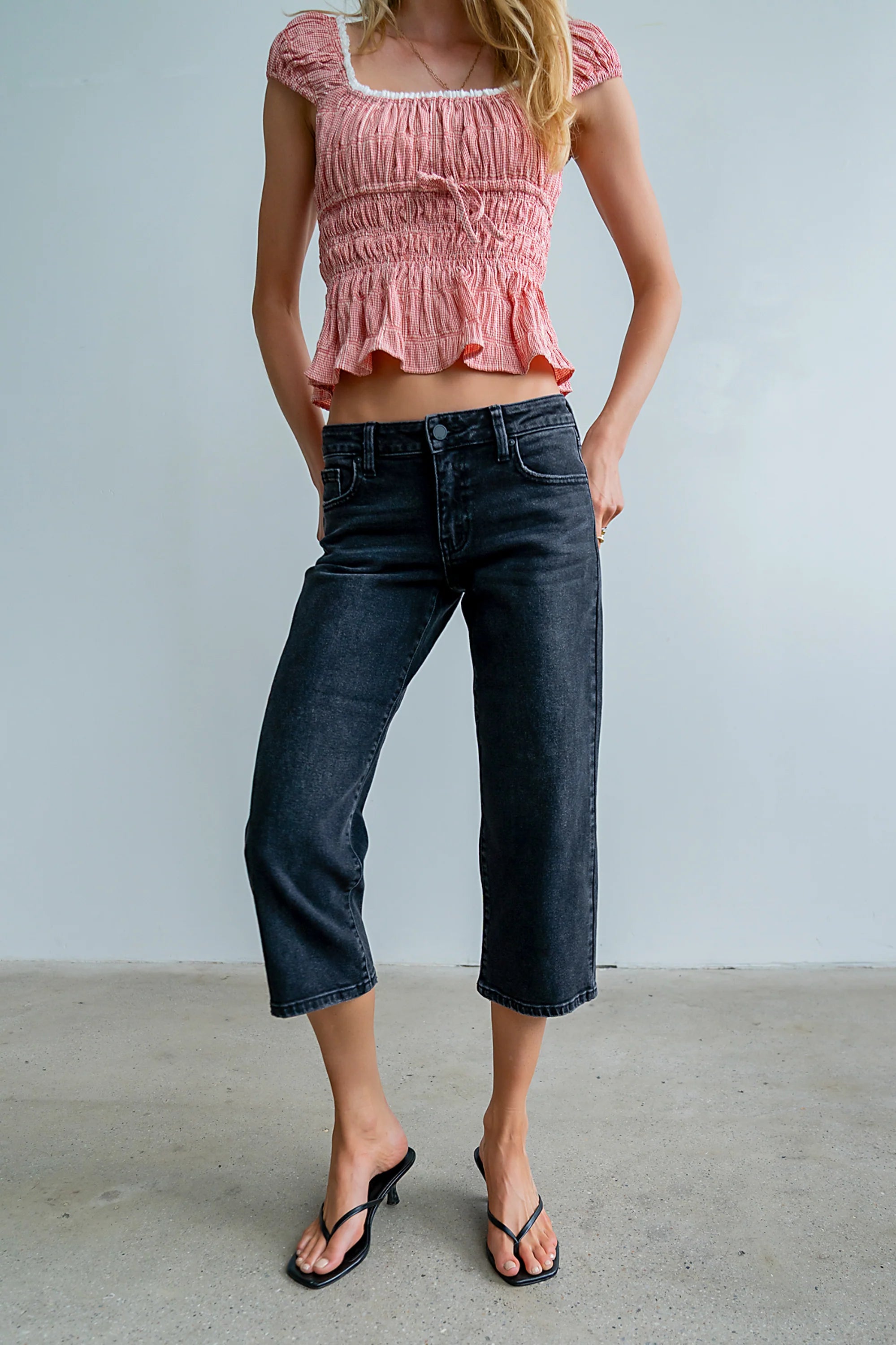 Katie Straight Leg Capris