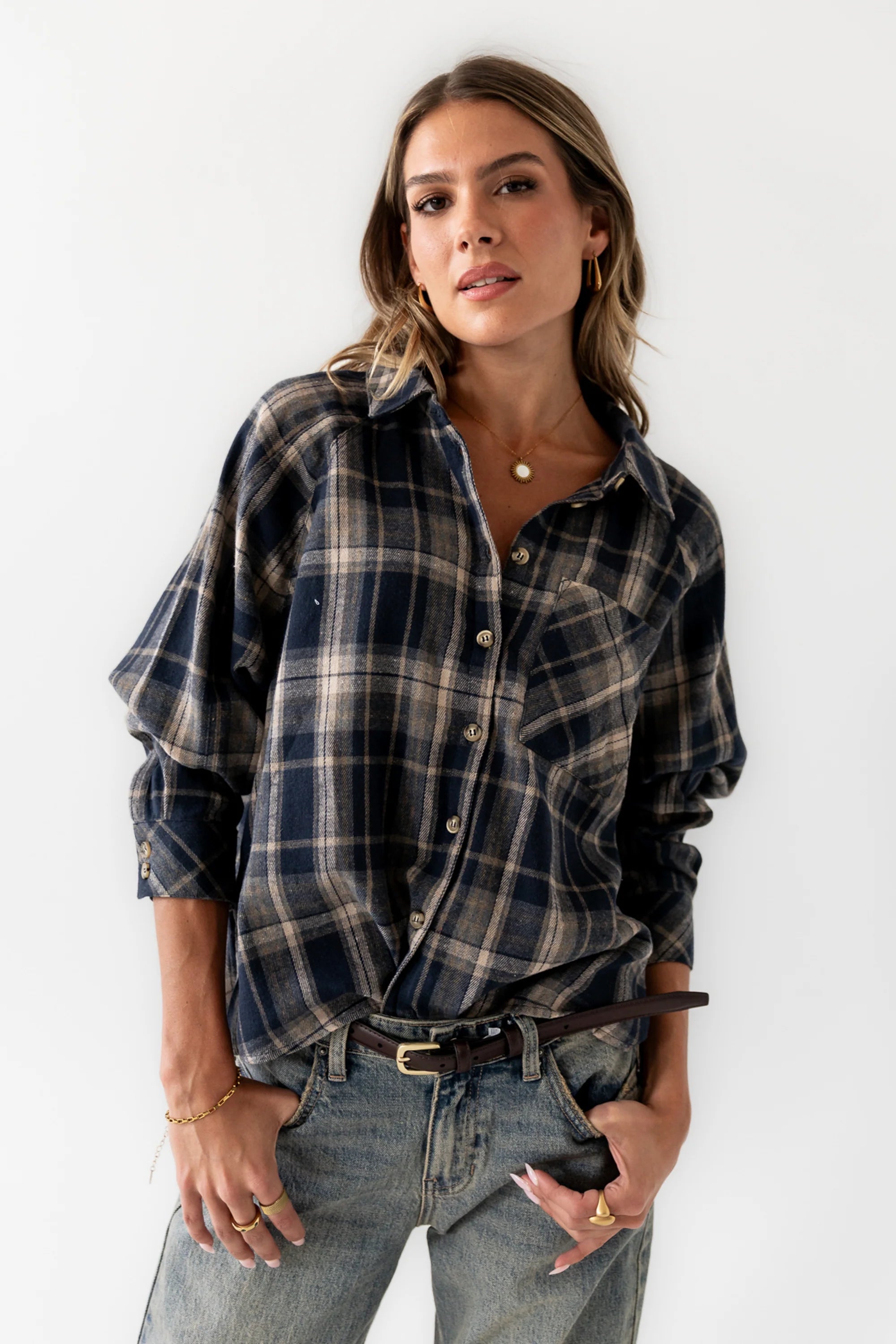 Ramero Oversized Button Up FINAL SALE