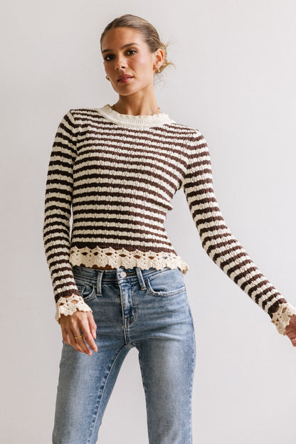Janice Striped Sweater FINAL SALE