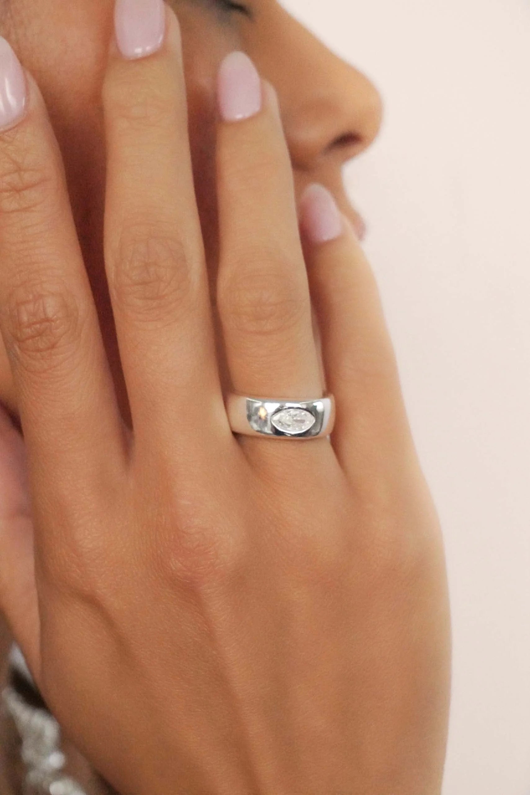 Marquise Cut Treasure Ring
