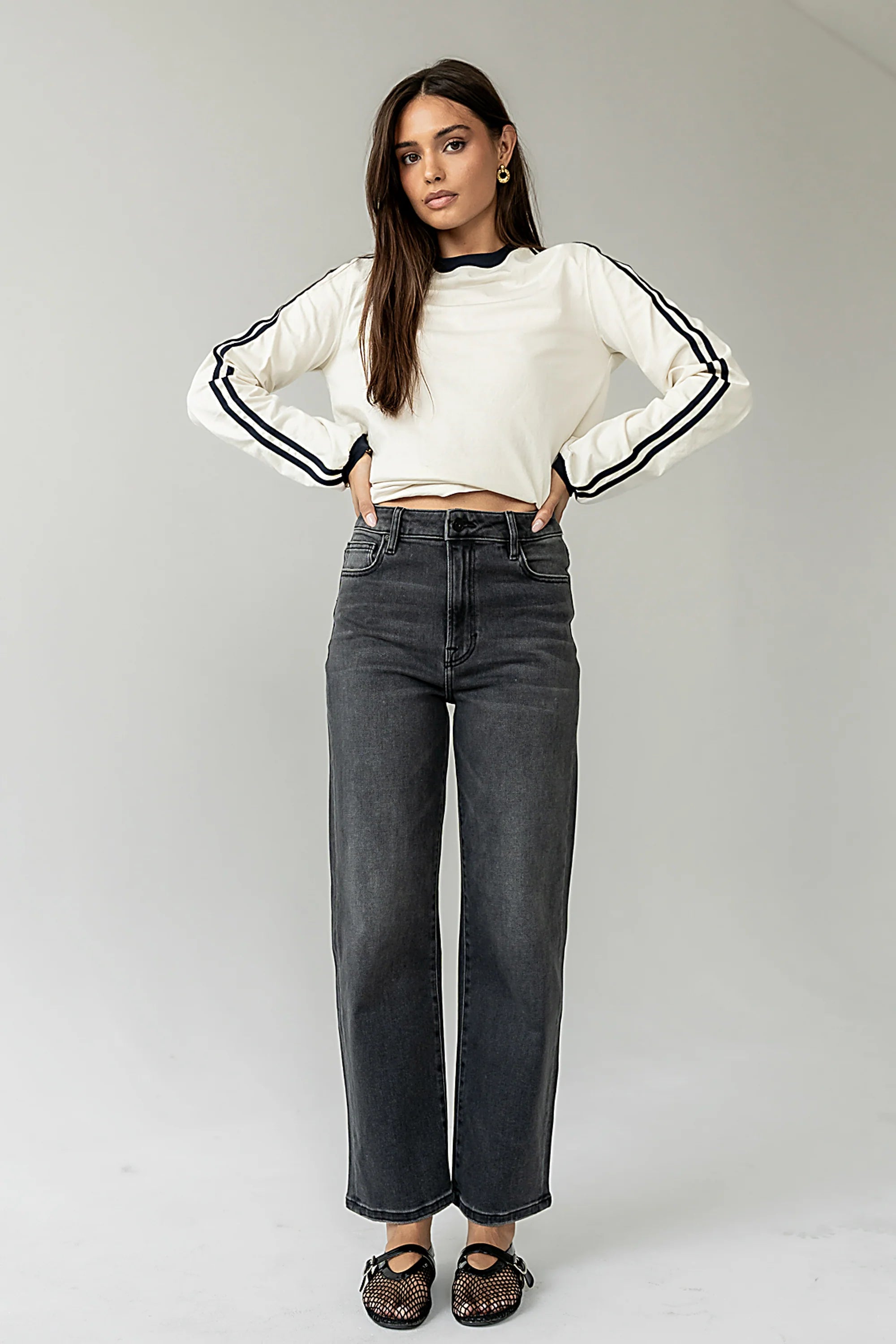 Oakley Wide Straight Leg Jeans
