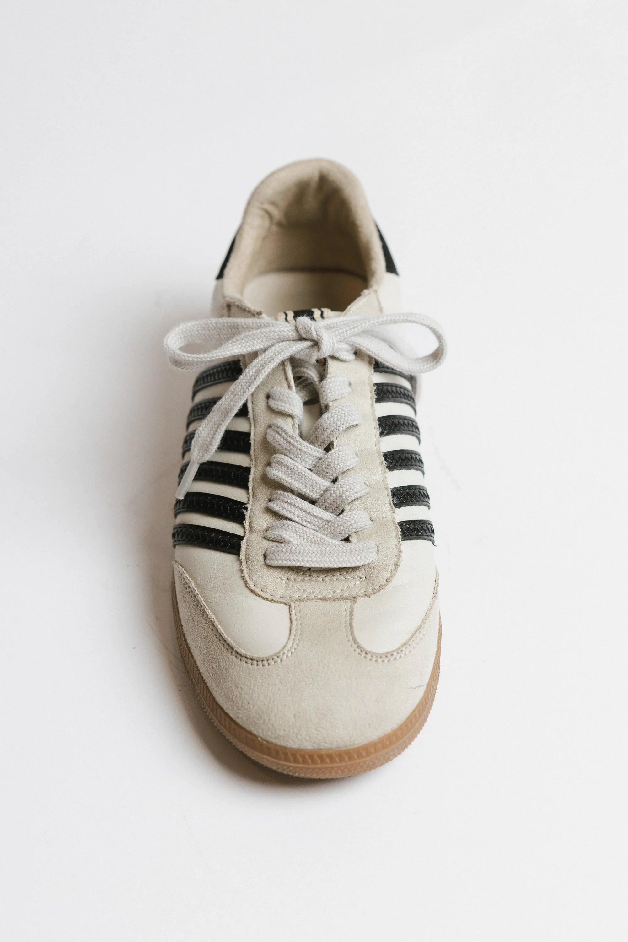Stevie Striped Sneaker in Black FINAL SALE