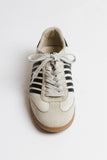 Stevie Striped Sneaker in Black FINAL SALE
