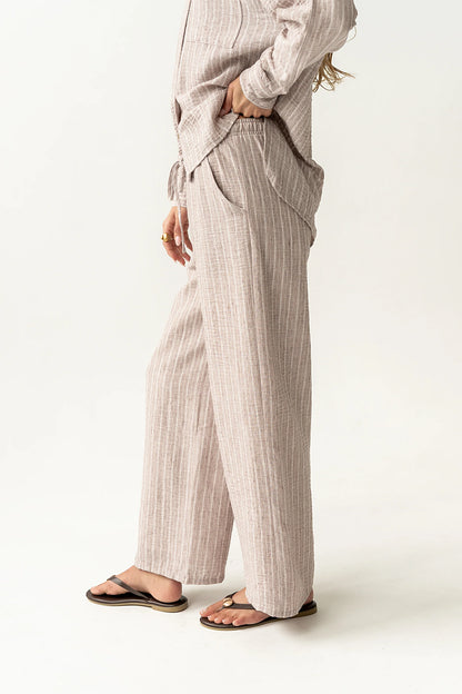 Conner Wide Leg Pants in Mocha