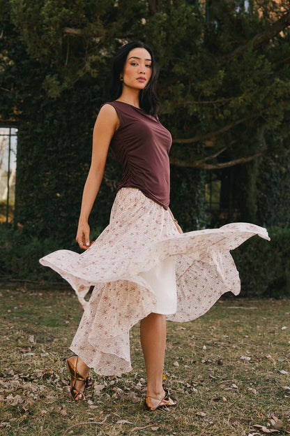 Joanna Floral Midi Skirt FINAL SALE
