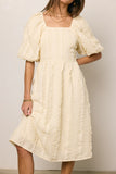 Gillie Textured Mini Dress FINAL SALE