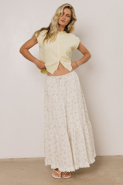 Eileen Floral Maxi Skirt FINAL SALE