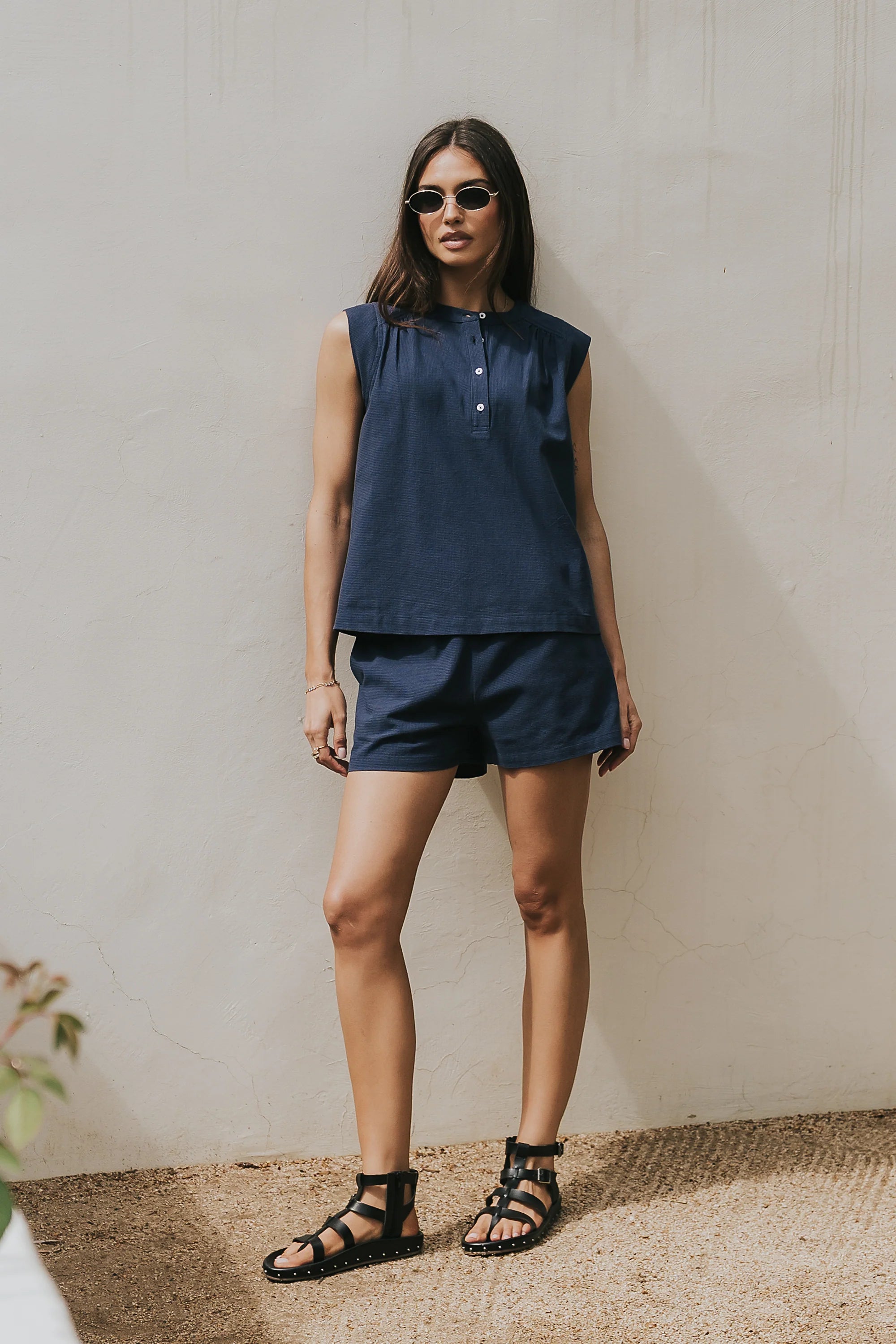 Harley Shorts in Navy