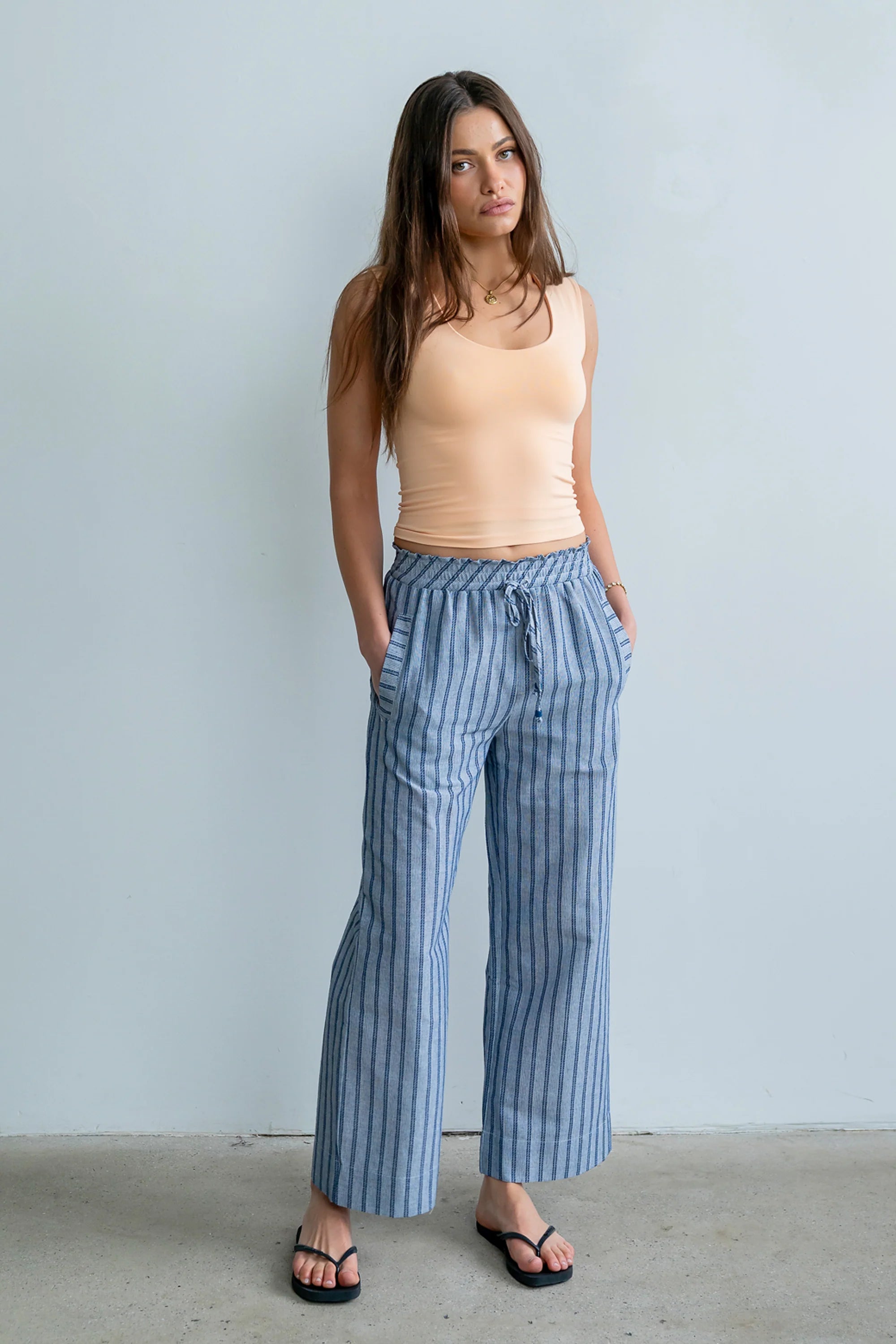 Taysha Striped Pants