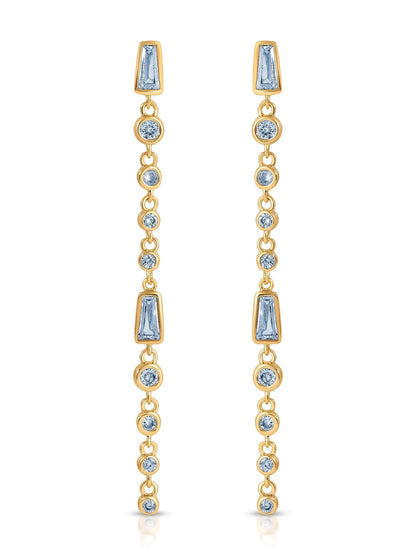 Crystal Linear Earrings